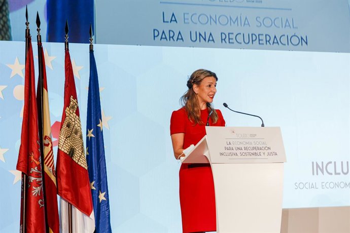 La ministra de Treball i Economia Social, Yolanda Díaz. Toledo, Castella la-Manxa (Espanya), 4 de desembre del 2020.