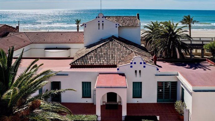 Vista exterior del edificio del Museu Pau Casals, situado en el municipio de El Vendrell (Tarragona), este 2020.
