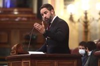 Abascal pide reformar la Presidencia del Gobierno y no la Corona para que Sánchez "no pueda pisotear" la Constitución