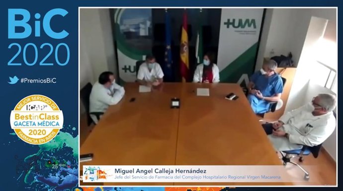 El Premio Best In Class Reconoce La Excelencia Asistencial Del Servicio De Farmacia Del Hospital Macarena