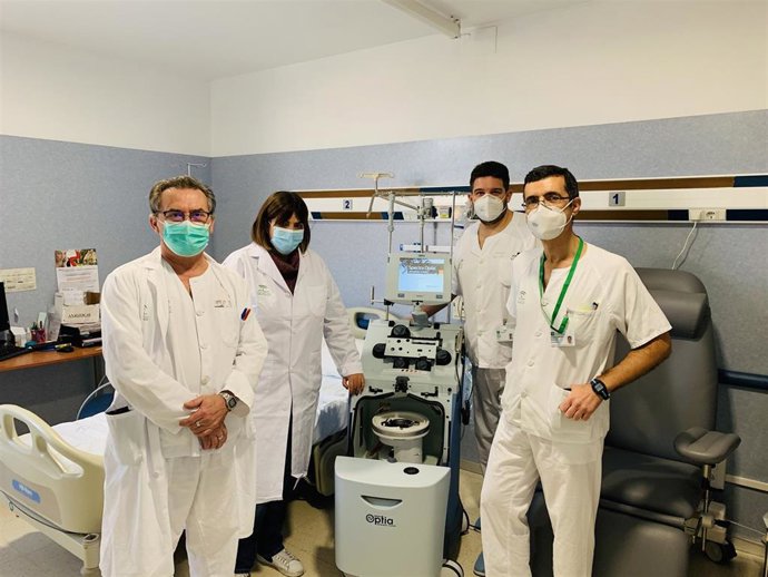 El Hospital Clínico De Málaga Realizará Trasplantes Autólogos De Médula Ósea Gracias A La Incorporación De Un Equipo De Aféresis Para Extracción De Células Madre