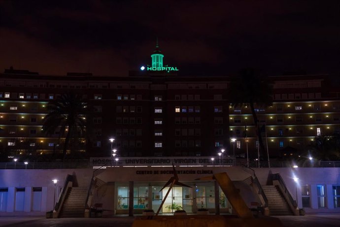 La cúpula del hospital Virgen del Rocío.