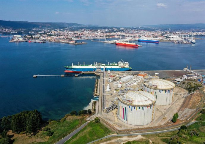 Instalaciones de Reganosa en el Puerto de Ferrol