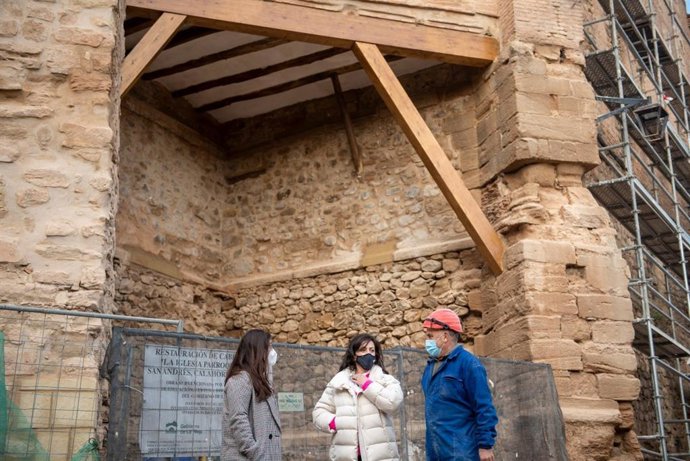 Presidenta de La Rioja visita obras de Calahorra