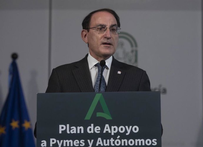 El presidente de la CEA, Javier González de Lara, en una imagen de 16 de noviembre de 2020.