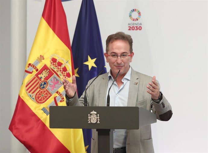 El secretario general de UGT FICA, Pedro Hojas
