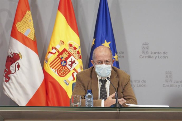 Igea atiende a los medios tras el Consejo de Gobiero, el último de 2020