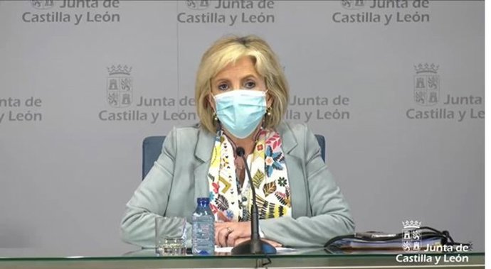 Captura de la comparecencia de Casado tras la última reunión del Consejo de Gobierno.