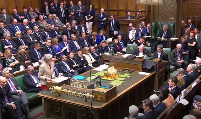 Theresa May a la Cambra dels Comuns (Arxiu).