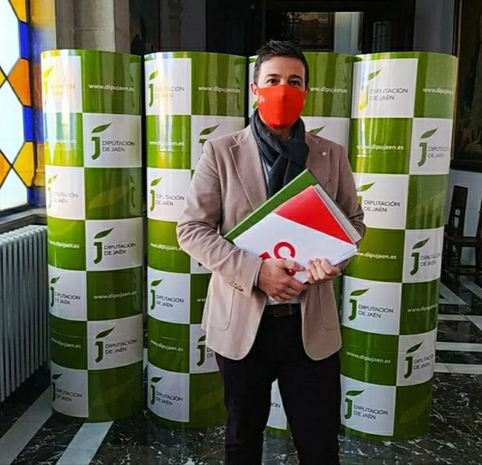 El portavoz de Ciudadanos en la Diputación de Jaén, Ildefonso Ruiz