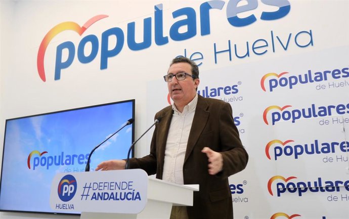 El presidente del PP de Huelva, Manuel Andrés González.