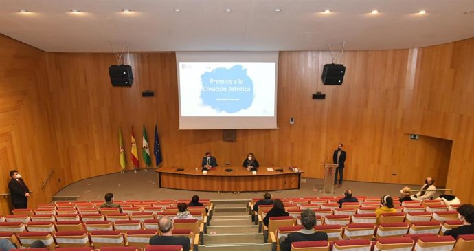 Acto de entrega de los Premios a la Creación Artística de la Diputación de Granada