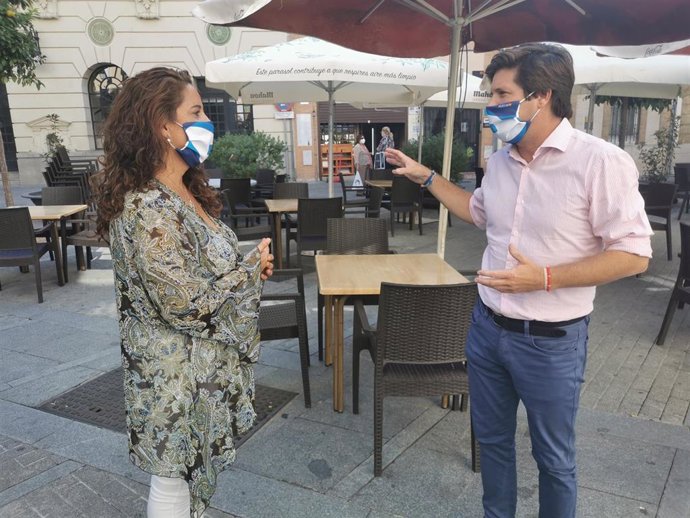 El portavoz del grupo municipal de Ciudadanos (Cs) en el Ayuntamiento de Huelva, Guillermo García de Longoria.