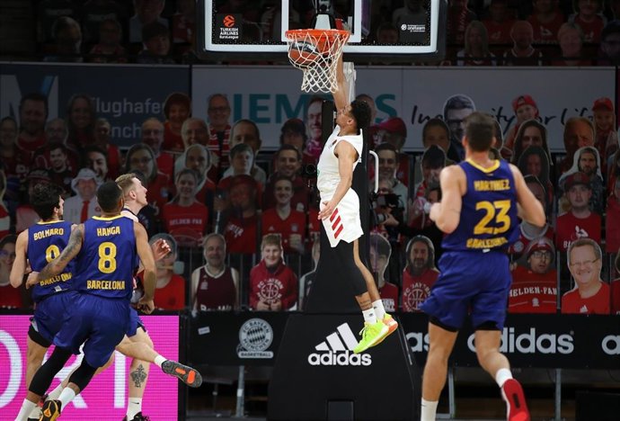 Baldwin machaca el aro en el Bayern-Bara de la Euroliga 2020-2021