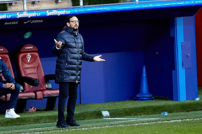 José Bordalás durante un partido del Getafe