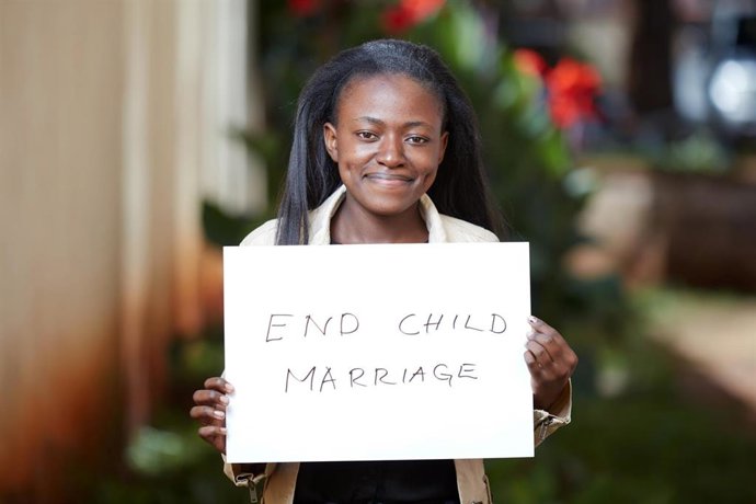 Georgina, una activista contra el matrimonio infantil