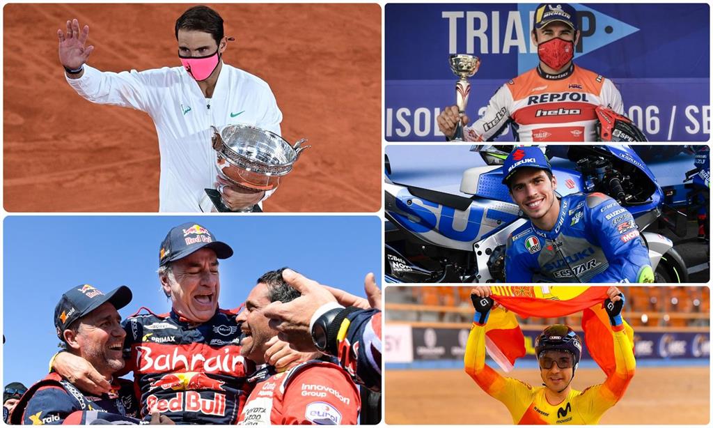 The successes of men’s Spanish sport of 2020