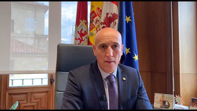 Imagen del vídeo de felicitación del año del alcalde de León, José Antonio Diez.