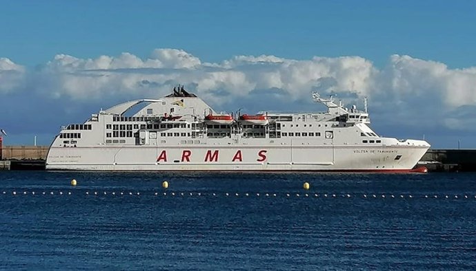 Barco Volcán del Taburiente de Transmediterránea