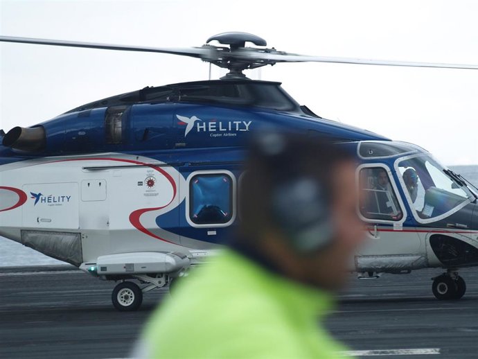 Imagen de recurso de un helicóptero