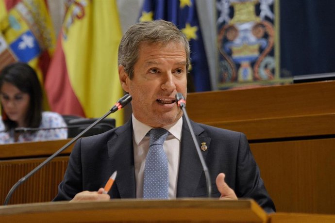 El lider de Cs en Aragón, Daniel Pérez Calvo.