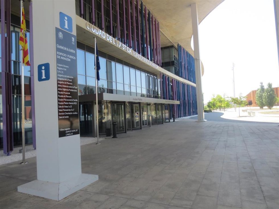 Juzgados de la Ciudad de la Justicia de Zaragoza.