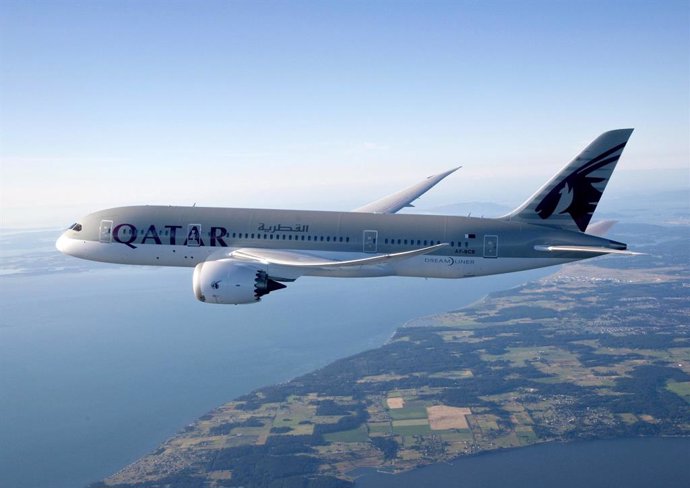 Avión de Qatar Airways