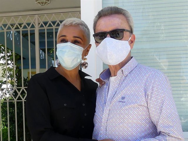 Ana María Aldón y su marido, Ortega Cano