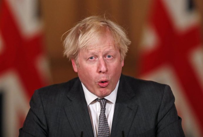 30 December 2020, England, London: UK Prime Minister Boris Johnson speaks at a press conference in 10 Downing Street following the tightening of England's coronavirus (COVID-19) tiers. Photo: Heathcliff O'malley/Daily Telegraph via PA Wire/dpa