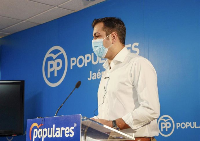 El presidente del PP de Jaén, Juan Diego Requena.