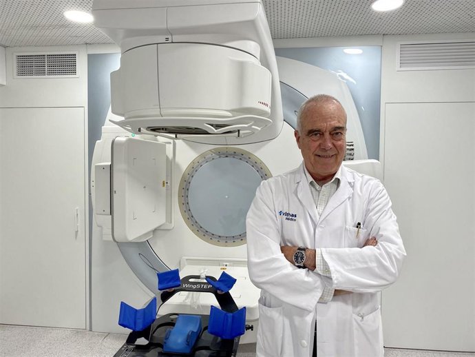 Unidad de Oncología Radioterápica del Hospital Vithas Valencia Consuelo de la que es responsable el doctor Luis Larrea.