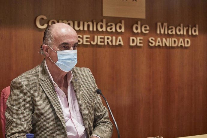 El viceconsejero de Salud Pública y Plan Covid-19 de la Comunidad de Madrid, Antonio Zapatero. Archivo.