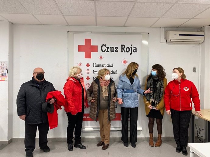 Imagen de la presentación del balance de Cruz Roja en Murcia