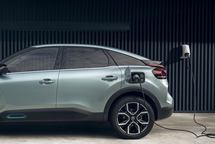 Imagen de un coche eléctrico.