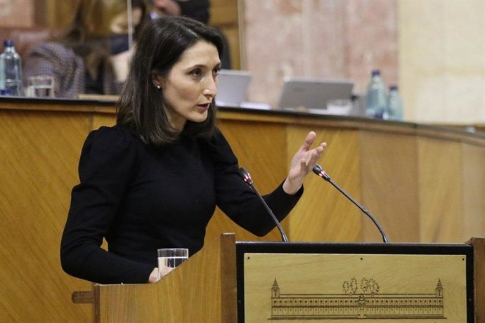 La portavoz adjunta del Grupo Parlamentario de Ciudadanos en el Parlamento andaluz, Mónica Moreno.