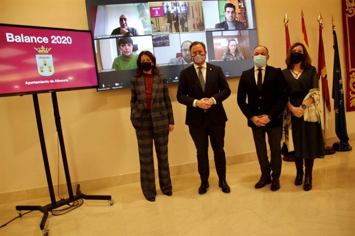 El alcalde de Albacete, Vicente Casañ