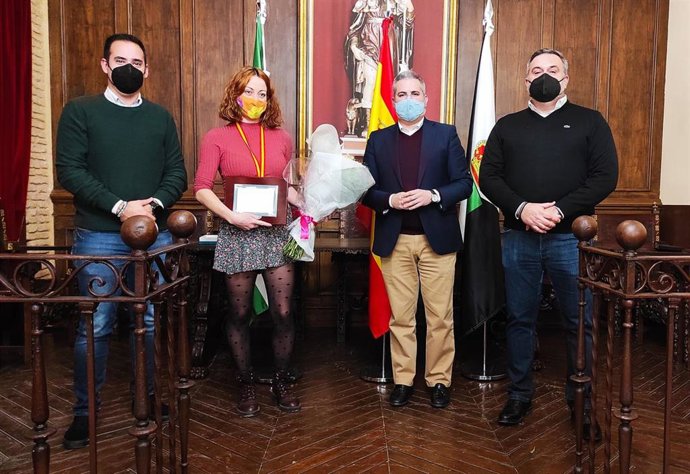 Homenaje a la deportista Manuela Díaz