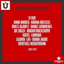 Cartel con las primeras confirmaciones del Curtcircuit 2021