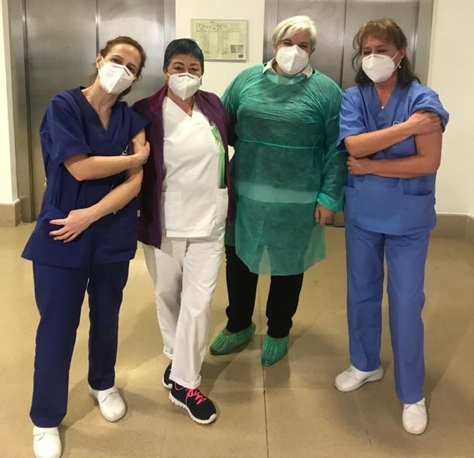 La diputada provincial de Centros Sociales, Adela Álvarez, en la Rodríguez Penalva