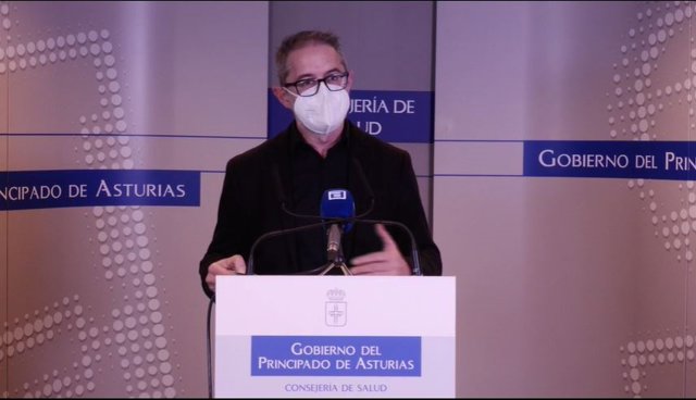 Rueda de prensa del director general de Salud Pública, Rafael Cofiño, para informar de la situación epidemiológica en Asturias.