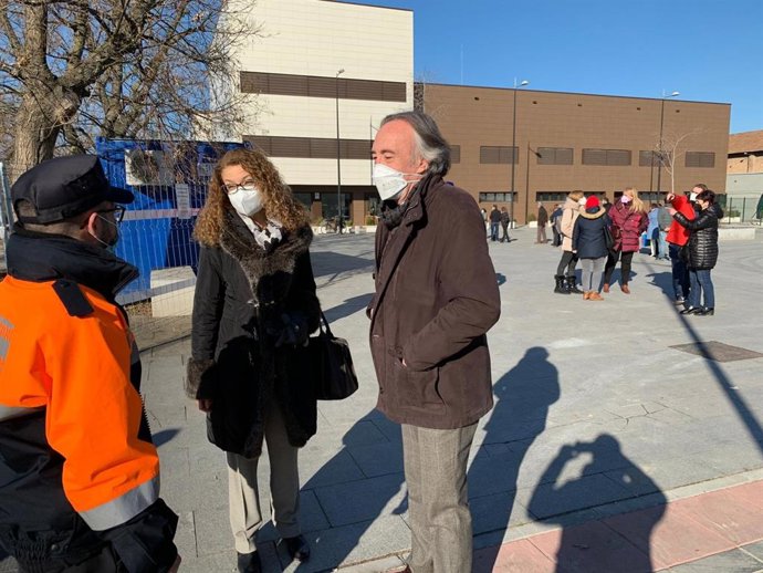 Los delegados de la Junta Ana Berrocal e Indalecio Sánchez-Montesinos