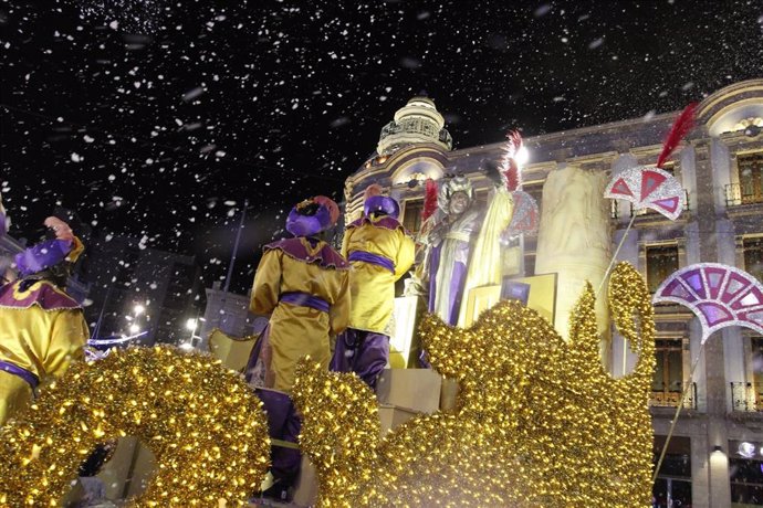 Cabalgata de Reyes en Almería en una imagen de archivo