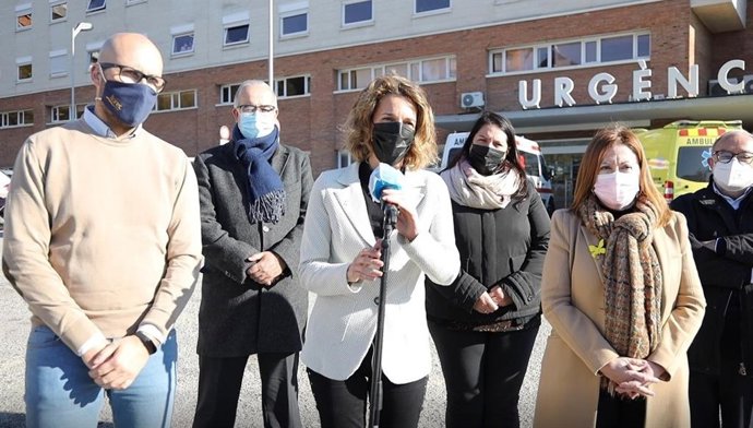 La candidata a la Generalitat del PDeCAT ngels Chacón