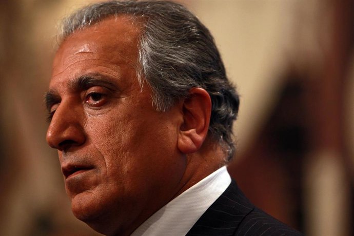 El representante especial de EEUU para Afganistán, Zalmay Khalilzad