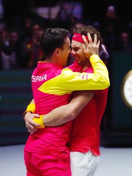 Rafa Nadal y Roberto Bautista