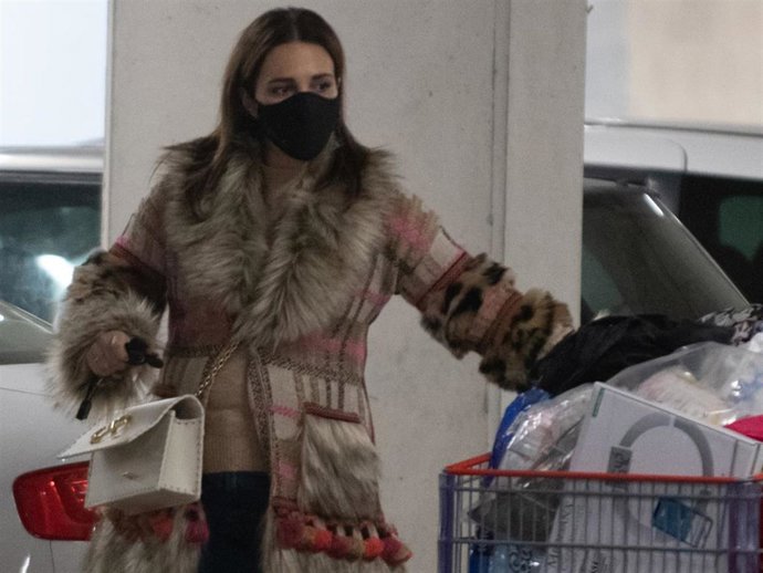 Paula Echevarría, radiante en la recta final del embarazo