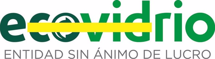 Ecovidrio elimina la palabra 'covid' de su logo durante el primer mes del año 2021