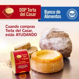 La Torta del Casar continúa con sus donaciones al Banco de Alimentos para ayudar en Reyes a los más necesitados