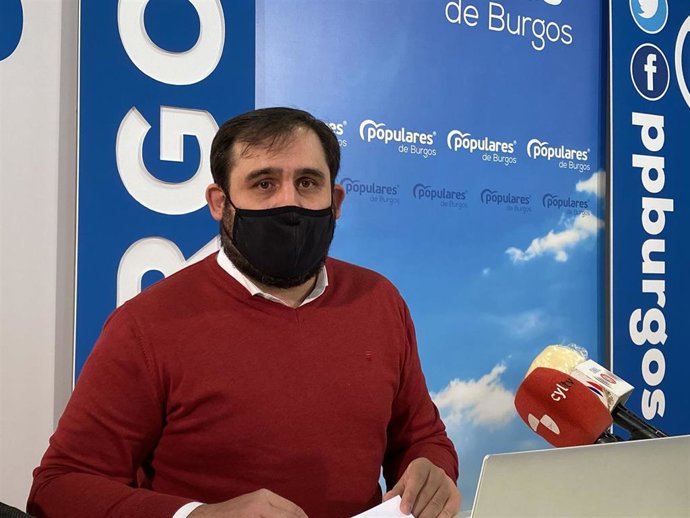 Jorge Berzosa, viceportavoz del Grupo Municipal Popular.