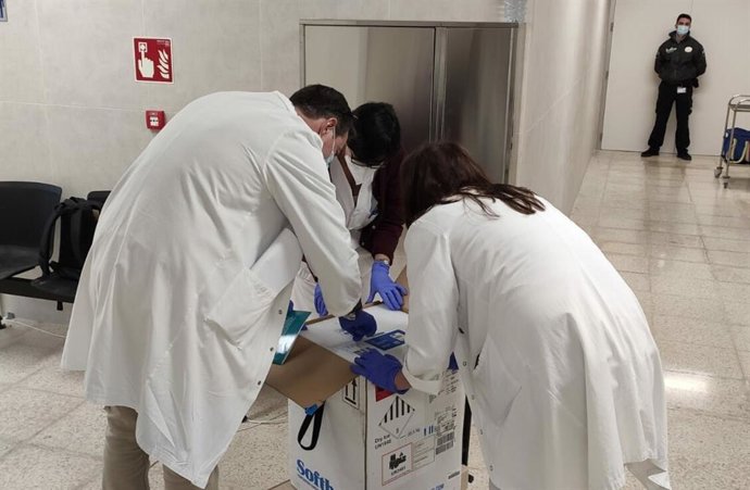 Llegada de nuevas vacunas a Ibiza.